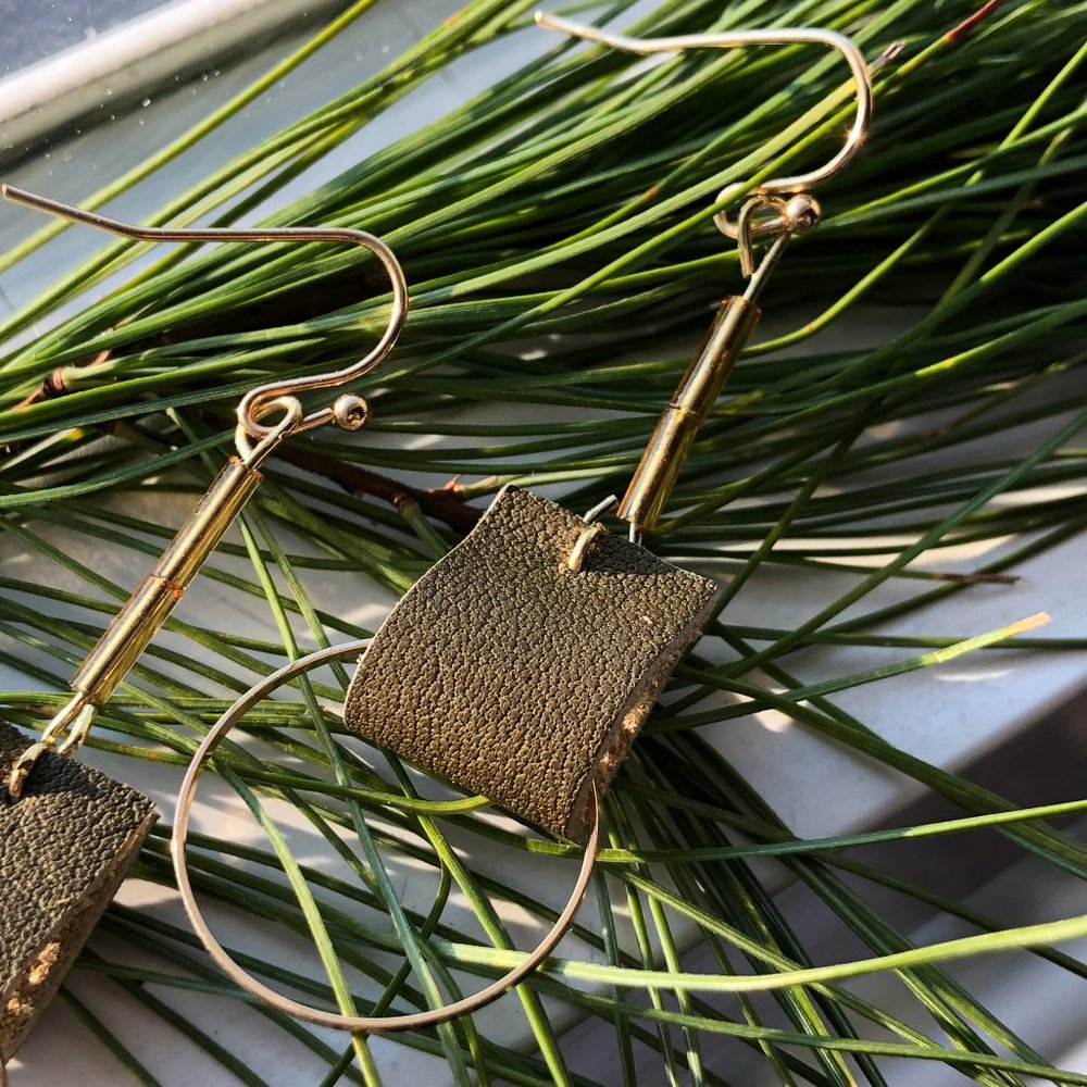 Leather Earrings